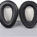 INF Replacement Earpads Cushions for Sennheiser PXC550 PXC480 MB660 Headphones, 1 Pair Ear Pads with Soft Memory Foam with Premium Protein Leather, Noise Isolating Earpads(Black)