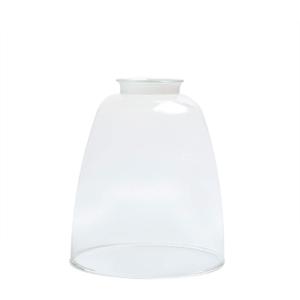 Permo Lighting Fixture Replacement Oval Cone Clear Glass Shade
