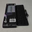 KLIM Chroma Gaming Keyboard Wired USB - New 2024 - Durable Ergonomic Waterproof Silent Backlit - Ideal for Gaming and Office - Teclado Gamer - 2 ms Response Time - PC Laptop Mac PS4 PS5 - Black