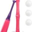 Little Tikes T-Ball Set, Pink, 5 Balls, for Toddlers Ages 18+ Months