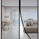 Fiberglass Magnetic Screen Door, 32"x 81" Door Mesh Screen w/Magnets ,Auto Closer Patio Door Net Screen,Hands Free Door Cover,Doorway Mesh Curtain,Mesh Partition