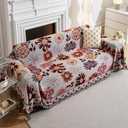 AIVIA Couch Cover Sheet Blanket, Oversized Covers for 3-4 Cushion High Backrest Sofa, Extra Large Furniture Decoration Slipcovers, L Shape U-Shaped Sectional Protector for Cats Dogs Washable