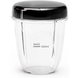 Nahida 23oz Blender Cup with Lid, Blender Cups Replacement Parts, Smoothie Cup with Lid and Rubber Gaskets Compatible with Nahida Blender Accessory Nahida 23oz Blender Cup with Lid, Blender Cups Replacement Parts, Smoothie Cup with Lid and Rubber Gaskets Compatible with Nahida Blender Accessory