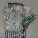 Jusy Compatible with MagSafe Striped Case for iPhone 17 Pro Max, Cute Aesthetic Striped Magnetic Phone Case, Soft TPU and Hard PC Protective Phone Cover for Women Girls（Matte） - Navy Blue