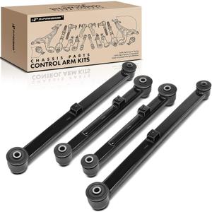 A-Premium Set of 4, Rear Upper & Lower Control Arm Kit, with Bushing, Compatible with Ram 1500 2013-2023, 1500 Classic 2019-2023