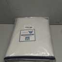 H.VERSAILTEX 100% Blackout Linen Curtains, Thermal Curtains for Living Room & Bedroom, Textured Burlap Curtains with Double Face Linen, Grommet Top, 52 x 84 Inch, 2 Panels - Heather Ivory