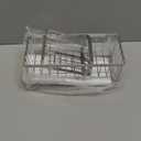 Cisily Sponge Holder for Kitchen Sink, Sink Caddy Organizer with High Brush Holder, Kitchen Countertop Organizers and Storage Essentials, Rustproof 304 Stainless Steel (Silver, 9.25)