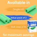 18" x 1200" (100 ft) Green Kraft Paper Roll (Value Pack of 2), Made in USA