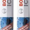 BOSCH 26OE20OE ICON Beam Wiper Blades - Driver and Passenger Side - Set of 2 Blades (26OE & 20OE)