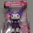 Hello Kitty® and Friends Premier 8-Inch Articulated Figure - Classic Kuromi™ Series 1 Poseable Doll - Officially Licensed Sanrio Product - Ages 6+