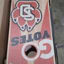 YouTheFan NCAA 2 x 4 Professional Wood Cornhole Game with Logo Bags