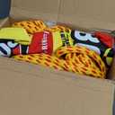 SportsStuff Booster Towable Tube Ball Towable Rope for Lift and Visibility, 60 ft Rope with 4,100 lb Break Strength (inflated (38in x 28in))