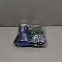 Hanaive 3 Pcs Cheerleading Pom Poms and Large Cheerleader Hair Bow Metallic Cheer Supplies for Team Spirit Sports Dance Cheering (Blue Silver Pom)