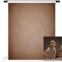 Kate Old Master Abstract Texture Light Brown Backdrop Photo Background Studio Props,7x5ft
