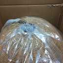 KOUBOO Dome Hanging Ceiling Lamp  Boho Rattan Pendant Light for Kitchen Island, Dining Room & Living Room  Modern Ceiling Light Fixture, Decor, Brown