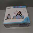 Dance Mat, Ocean-Themed Dance Game Toy Pad with LED Lights, Gift for Kids Girls 3-12, Adjustable Volume, Built-in Music, 5 Challenge Levels, Non-Slip & Foldable Rhythm Step Play Mat