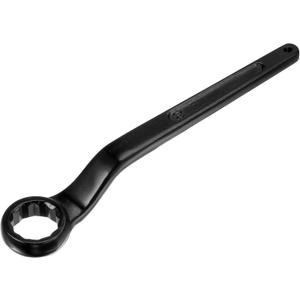 uxcell 30mm Offset Box End Ring Type Impact Wrench, High Tensile Steel Single Head Wrench Hand Tool