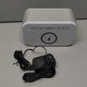 Alarm Clock Speaker Wireless Charger, Digital Alarm Clocks Bedrooms Bluetooth, Alarm Clock Dimmable Light Bedrooms Dual Alarm Snooze Dimmer 12 24H RGB Night Light Bluetooth USB AUX, Gray