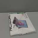 OMOTON Wireless Keyboard for Microsoft Surface Pro 7/7+/6/5/4/3 12.3 inch ONLY, Bluetooth Connection, Ultra-Slim Keyboard Type Cover with Touchpad, 7 Colors Backlit and Rechargeable, Grey