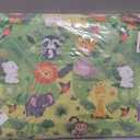 Jungle Safari Toddler Nap Mat with Pillow & Blanket – 1” Memory Foam Sleeping Mat for Daycare, Preschool, Travel, Non-Slip & Easy Clean – Kids Ages 2–6, 
Product Dimensions	54"L x 22"W x 1.5"Th