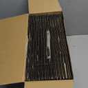 Tinlade 30 Pcs 28.81 Sq ft 3D Wall Panels Peel and Stick Foam Brick Wallpaper Printable Faux Brick Wall Panels Decorative Self Adhesive Tiles Waterproof (Black)