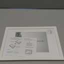 upsimples 8x12 Picture Frame, Display Pictures 6x8 with Mat or 8x12 Without, Wall Hanging Photo Frames, White, 1 Pack