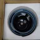 Oairse Ceramic Pots for Indoor Plants, 4.9 +5.7 inch Pots for Plants Set of 2 Marble Blue Plant Pots with Drainage Holes and Saucers Texture Ceramic Planters Indoor Outdoor Flower Pots for Succulent