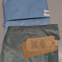 Tiny Twinkle Long Sleeve Bib for Babies & Toddlers | 2-Pack Waterproof Smock Bib for Eating | Machine Washable & Mess-Proof Feeding Essentials | Newborn Shower Gift (Slate Olive,624M)