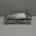 EUDELE 5-Pack Rustproof Stainless Steel Shower Caddy  No Drill Adhesive Bathroom Organizer with Large Capacity, Spacious Shower Shelves for Inside Shower, Kitchen & Home Decor Storage-XL Size (Dark Brown)