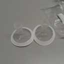 2pcs 28mm Soft Rim Flanges with 106 Degree Wider Opening Angle for Medela Breast Pump, PersonalFit, Freestyle, Maxflow, Freestyle Flex Swing Maxi Connector,Lansinoh Signature Pro