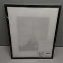 upsimples 16x20 Picture Frame, Display Pictures 11x14 with Mat or 16 x 20 Without, Wall Hanging Poster Frame, Black, 1 Pack