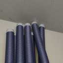 POOLWHALE Professional Swimming Pool Vacuum Cleaner Hose -1.5 8 Piece Hoses, Perfect Vacuum Extension/Replacement - Compatible with all Major Automatic Pool Cleaners (Gray - Blue)