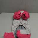 AOFITEE Dog Coat Warm Dog Puffer Jacket for Winter, Windproof Dogs Coat with Harness Built in, Reflective Turtleneck Dogs Winter Jacket Snowsuit, Full Body Fleece Coats for Medium Pet, M