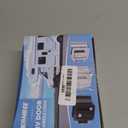 Kohree Upgraded RV Door Lock Replacement with Paddle Deadbolt, 100% Zinc Alloy, Camper Door Handle Latch, RV Enclosed Travel Trailer Entry Door Lock with Keys for Camper Horse Trailer Cargo, Black