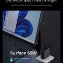 65W Surface Pro Charger,Microsoft Windows Surface Charger for Surface Pro 3/4/5/6/7/8/9/10/X/11/12 Power Adapter,Compatible for Both Microsoft Surface Book/Laptop/Tablet,Support 44W 36W
