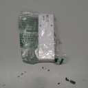 Surge Protector Outlet Extender - with Rotating Plug, 6 AC Multi Plug Outlet with 4 USB Ports (2 USB C), 1800J Wall Charger, 3-Sided Power Strip with Spaced Outlet Splitter for Home, Office, Travel (White)