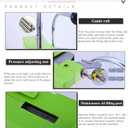 JIAWANSHUN Manual Clipping Machine Plastic Bag Clipper Sealing Machine Food Packaging Sealer Stapler Taping Machine Bag Neck Stapler with 2000pcs U-shaped Staples for Supermarket
