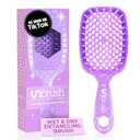 FHI Heat UNbrush Detangling Brush for Pain-Free Brushing on All Wet or Dry Hair Types  Durable DuoFlex Anti-Static Bristles, Lightweight Handle, Vented Hair Brush (1 Count (Pack of 1), Amethyst Lavender)
