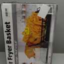 Air Fryer Basket for Oven, 3 Set Stainless Steel Oven Air Fryer Basket and Tray with 90 PCS Parchment Papers, OPENICE Air Fryer Pans and Crisper Tray - 18.7" x 12.8", 15.6"  11.6" & 12.8"  9.6"