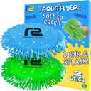 Soft Water Flying Disc for Kids  Sprays Water as it Flies! Fun Summer Water Toy for Beach Pool Backyard Camping Lake Birthday Gifts  Soft Safe Outdoor Water Toys for Boys & Girls Ages 4 5 6 7 8 9 +