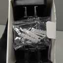 HeQe Hat Organizer for Baseball Caps 2 Pack, Adhesive Hat Rack for Wall, Baseball Cap Organizer (Black)