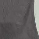 Artfish Women's Sleeveless Tank Top Form Fitting Scoop Neck Ribbed Knit Basic Cami Shirts (02# Full Length Charcoal Grey) Small