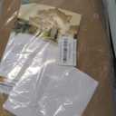 ULTCOVER 600D Tough Canvas Rectangular Patio Furniture Cover - Waterproof Outdoor Table and Chair Covers 64Lx52Wx28H inch (Brown)