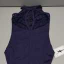 Bodysuits for Women Sleeveless Body Suits Snap Closure Double Lined Tank Tops Bodysuit, Size S