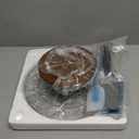 Kootek Aluminum Cake Turntable Set, Baking Tools with Revolving 12" Cake Stand for Decorating, 12.7" Offset Spatula, 3 Stainless Steel Frosting Icing Smoother, Cake Serve Cake Decorating Kit Supplies (Silver)