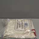 Abbylike 12Pcs Santa Sublimation Blank Christmas Sack with Drawstring Large Christmas Natural Cotton Heavy Duty Sack Laundry Bag for Xmas Gift Sublimation Drawstring Bag 18.9 x 26.8 Inch (White, Red)