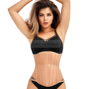 Mesh Corset Waist Trainer for Women - Underbust Corset Lace Up - Waist Cincher Shapewear - Body Shaper XS