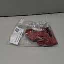 Amazon Essentials Women's High Waist High Leg Bikini Bottom (Brick Red)