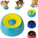 2 x Dog Lick Bowl with Roller Ball, Dog Lick Ball for Dogs,Dog Licking Bowl with Rolling Ball for Pet Slow Eat,Dog Lick Bowl with Ball for Enjoy Eating,Lick&Roll Bowl Focus On Pet Enjoy Meal. (Blue-A)