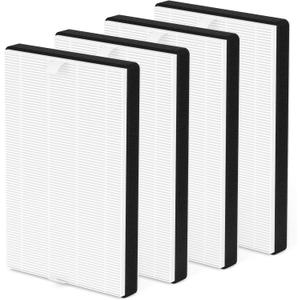 4 Packs F2 A2 True HEPA Replacement Filter Compatible with 3M Filtrete Room Air Cleaner Purifier Models FAP-C02-A2 FAP-C03-A2 FAP-T03-A2 FAP-C02WA-G2 FAP-C03BA-G2 FAP-T03BA-G2 FAP-SC02N